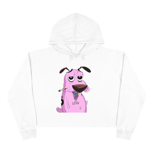 COURAGE Crop Hoodie