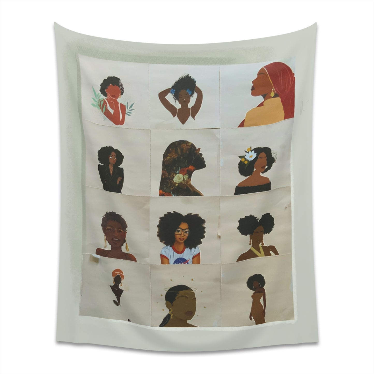 Black Girl Magic Printed Wall Tapestry