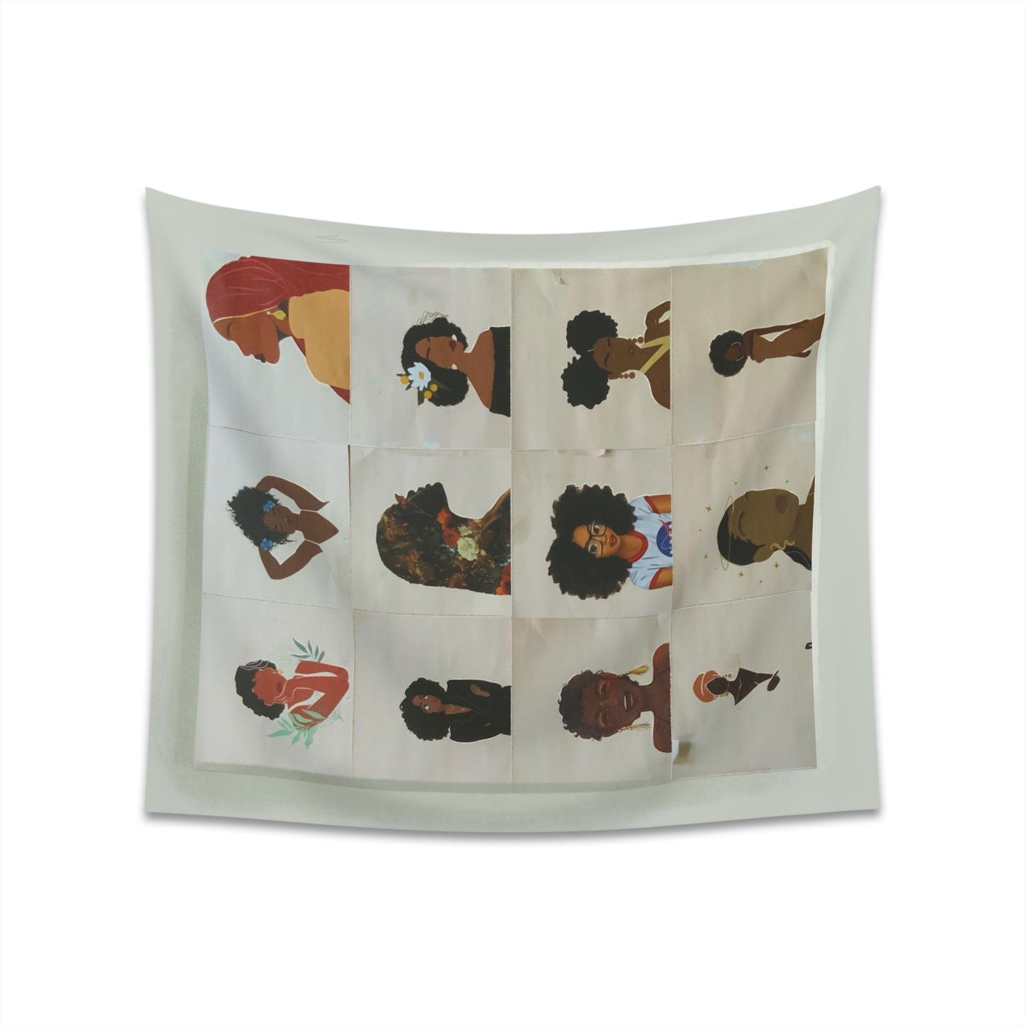 Black Girl Magic Printed Wall Tapestry