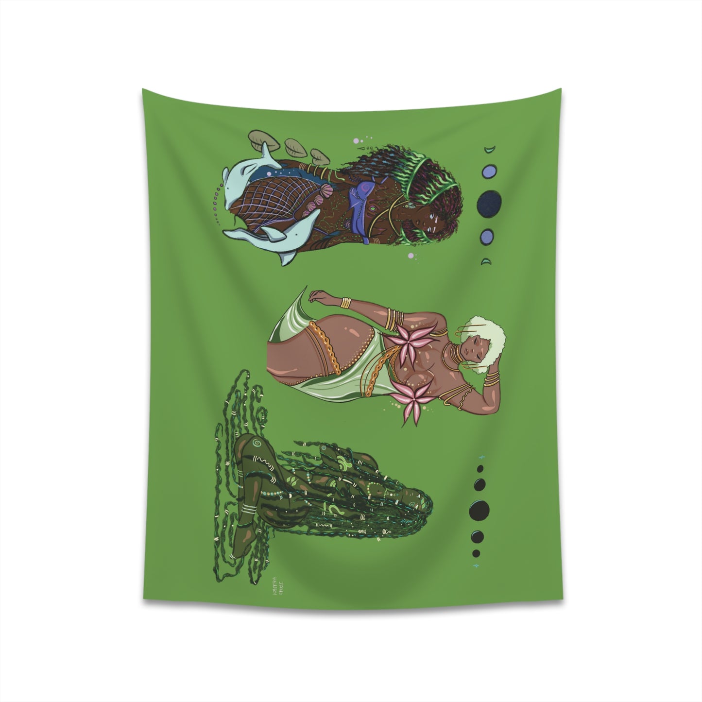Orishas Printed Wall Tapestry