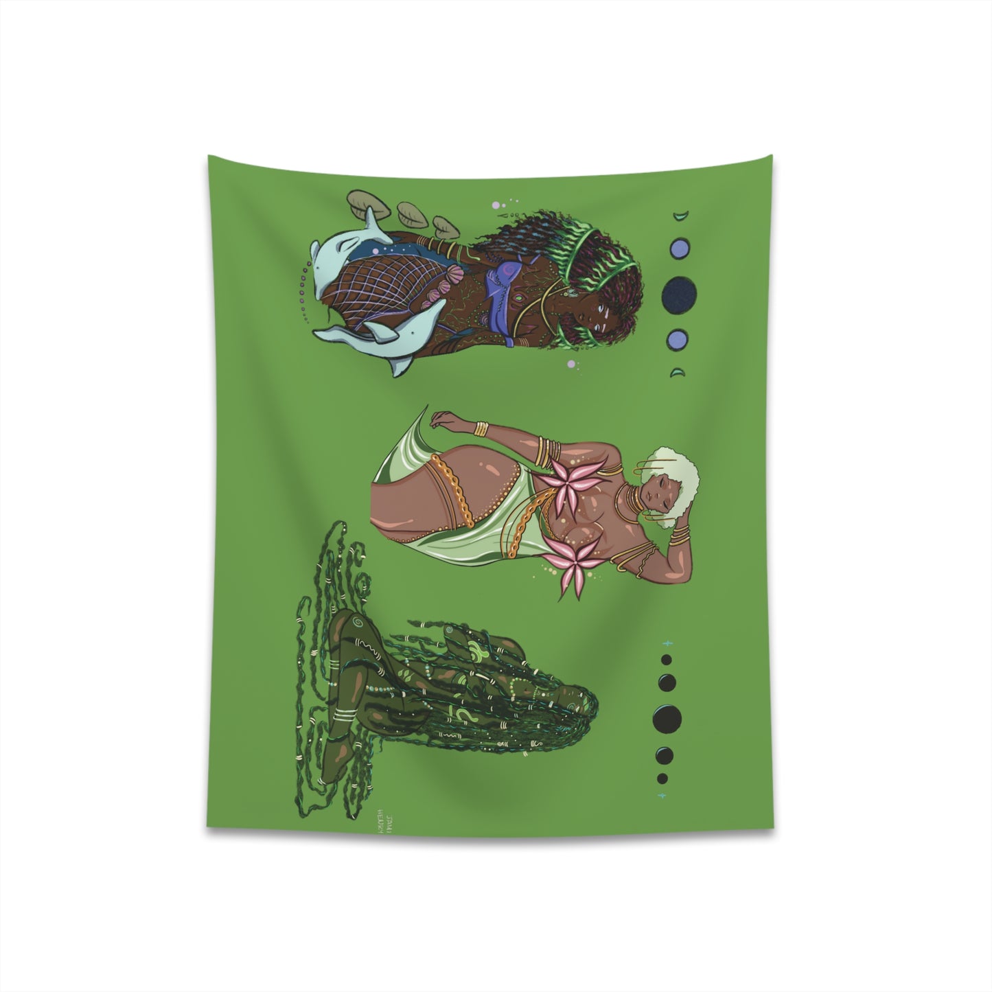Orishas Printed Wall Tapestry