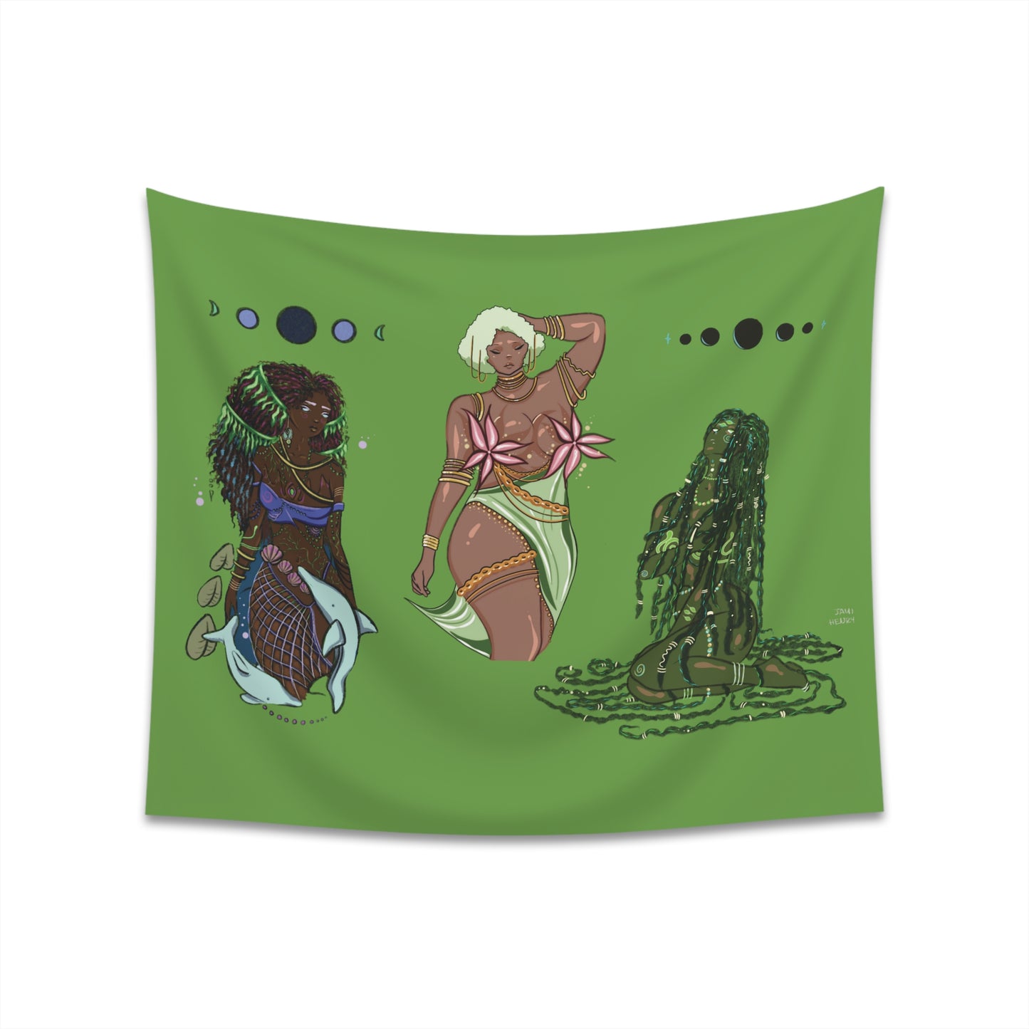 Orishas Printed Wall Tapestry