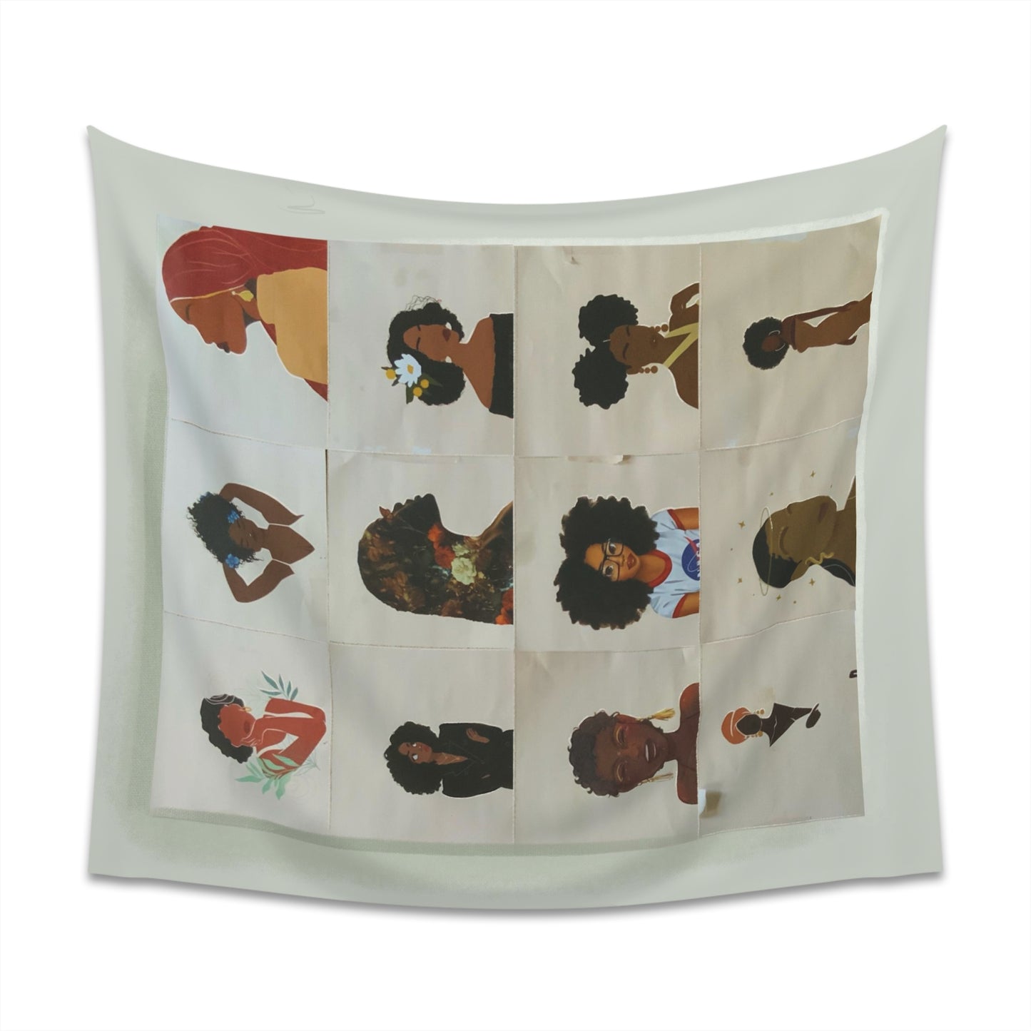 Black Girl Magic Printed Wall Tapestry