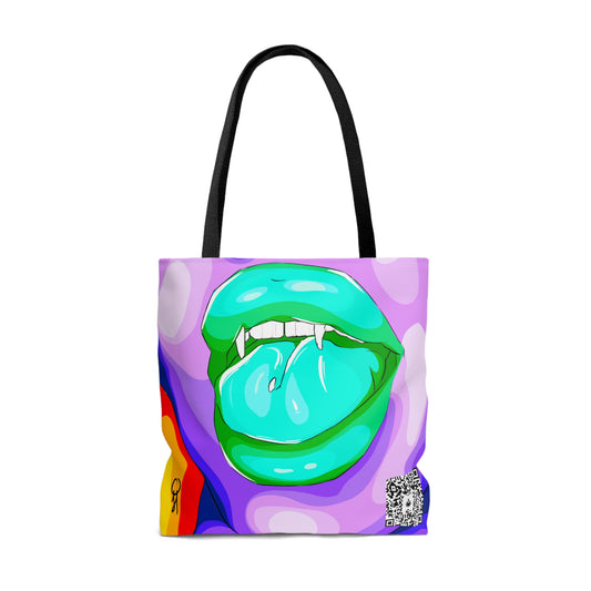 “VAPORWAVE” AOP Tote Bag