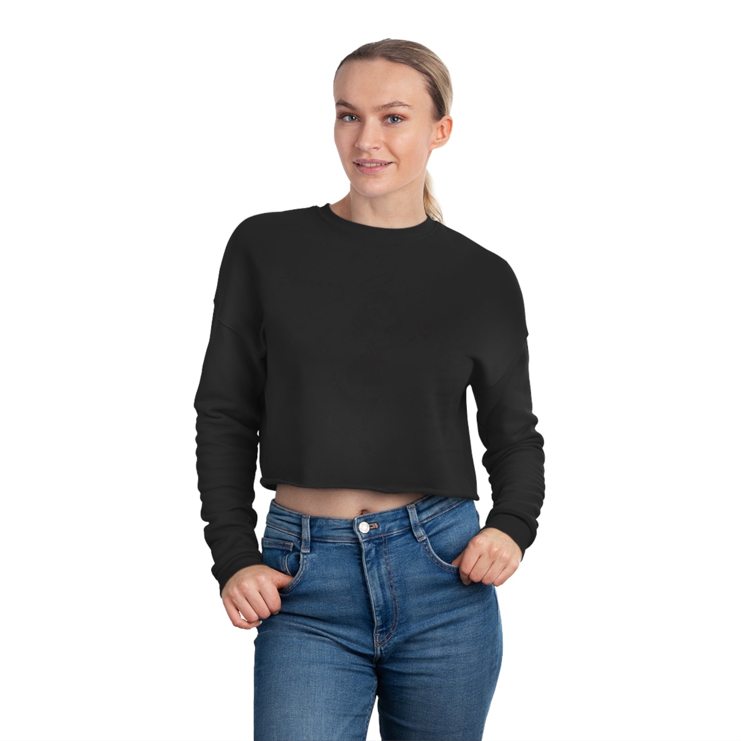 ALICE ANGEL Cropped Sweatshirt