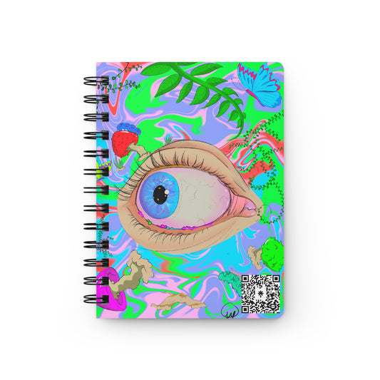 “PSYCHEDELIC EYE” Spiral Bound Journal