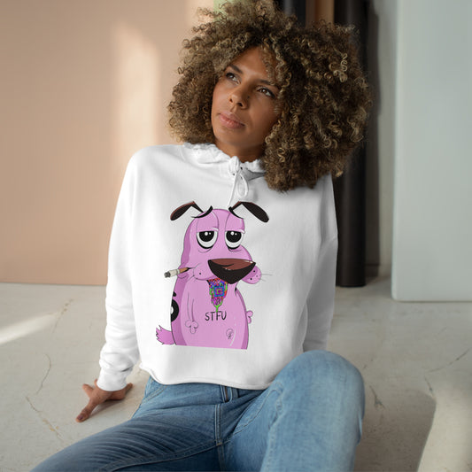 COURAGE Crop Hoodie