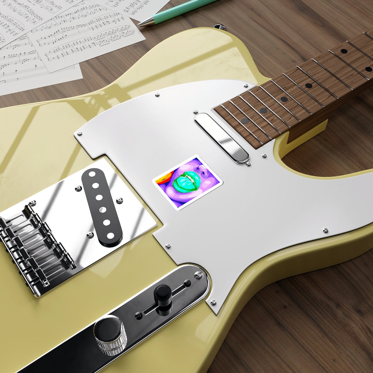 “VAPORWAVE” Die-Cut Stickers