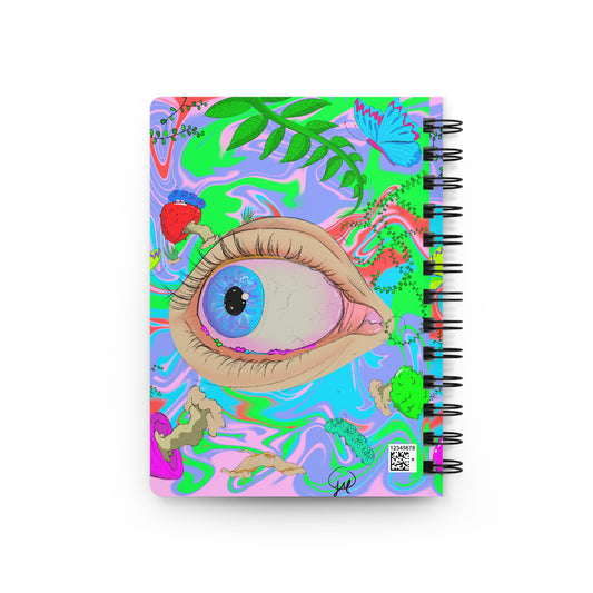 “PSYCHEDELIC EYE” Spiral Bound Journal